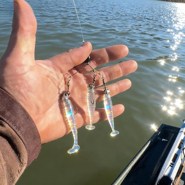 1 Set (3 Handcrafted Lures)